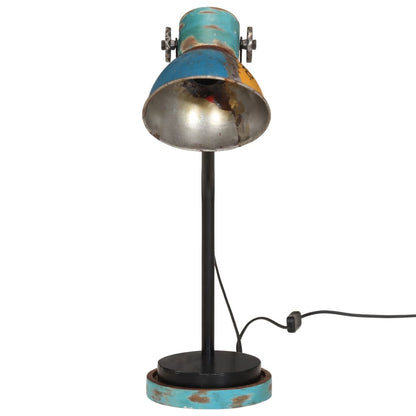 skrivebordslampe 25 W 18x18x60 cm E27 flerfarvet