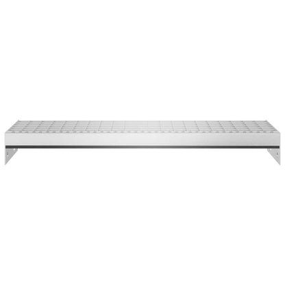 trappetrin 60x24x7 cm trinrist galvaniseret stål