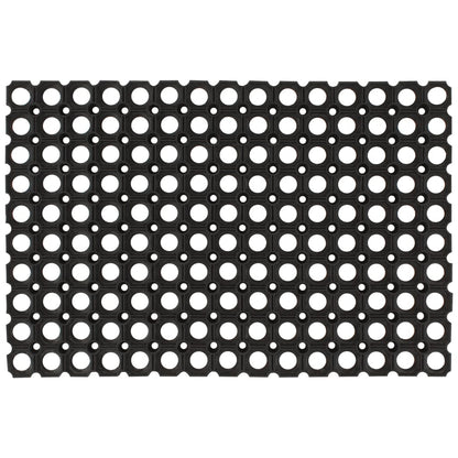 dørmåtte 60x80 cm rektangulær gummi