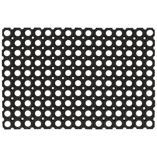 dørmåtte 60x80 cm rektangulær gummi
