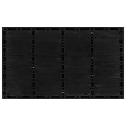 dørmåtte 45x75 cm rektangulær gummi og coir