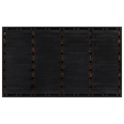 dørmåtte 45x75 cm rektangulær gummi og coir