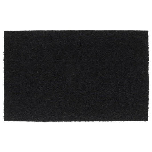 dørmåtte 50x80 cm tuftet coir sort