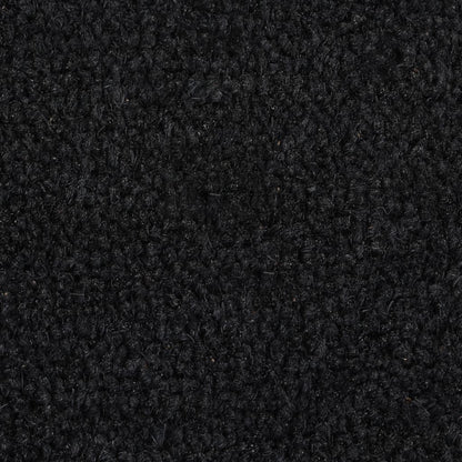 dørmåtte 50x80 cm tuftet coir sort