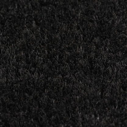 dørmåtte 100x300 cm tuftet coir sort