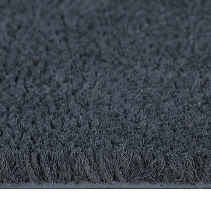 dørmåtter 5 stk. 40x60 cm tuftet coir mørkegrå