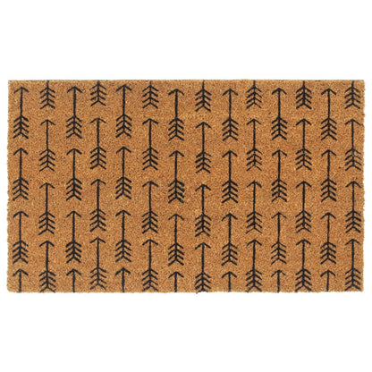 dørmåtte 45x75 cm tuftet coir naturfarvet
