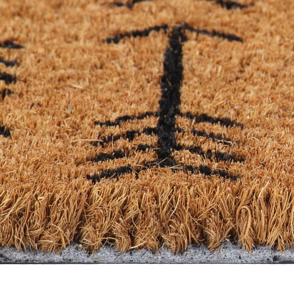 dørmåtte 45x75 cm tuftet coir naturfarvet