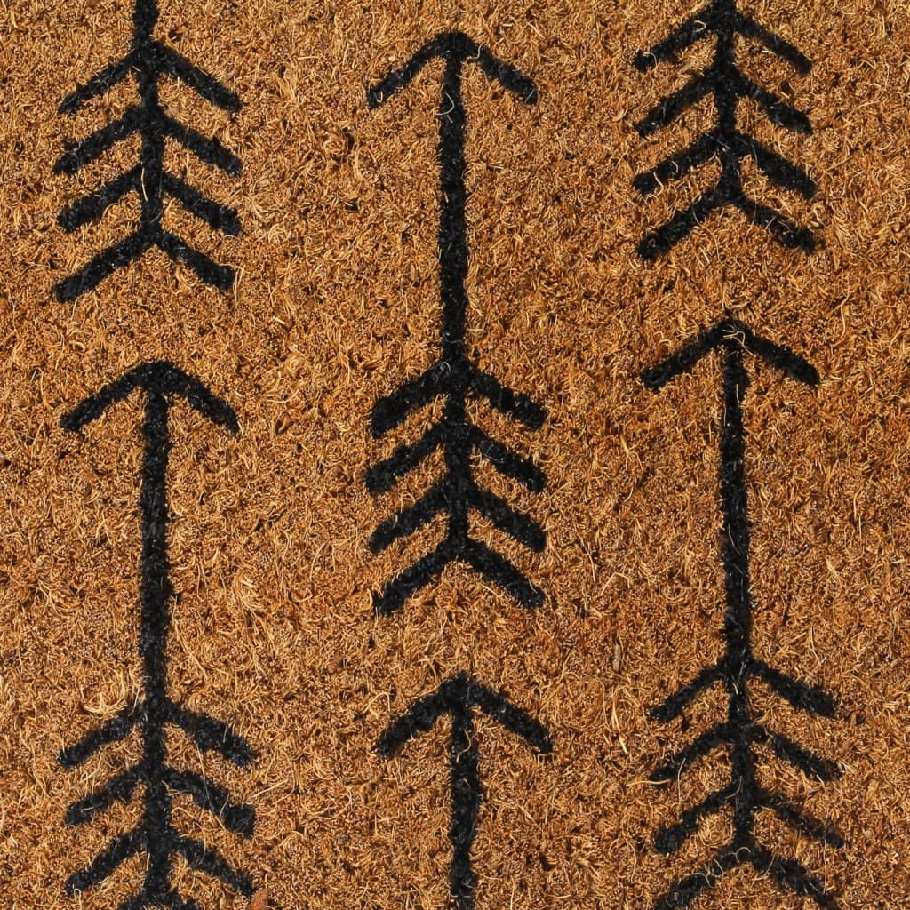 dørmåtte 45x75 cm tuftet coir naturfarvet