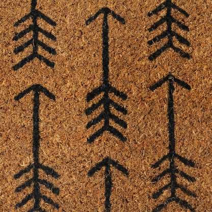 dørmåtte 45x75 cm tuftet coir naturfarvet