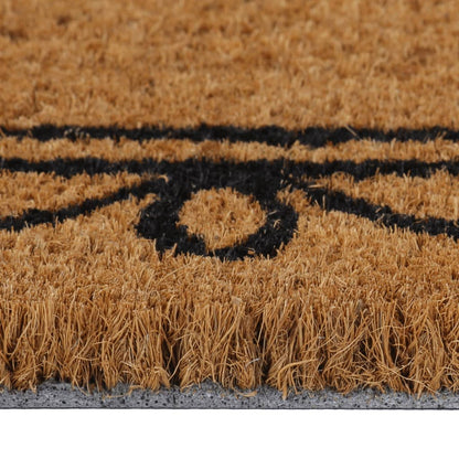 dørmåtte 45x75 cm tuftet coir naturfarvet