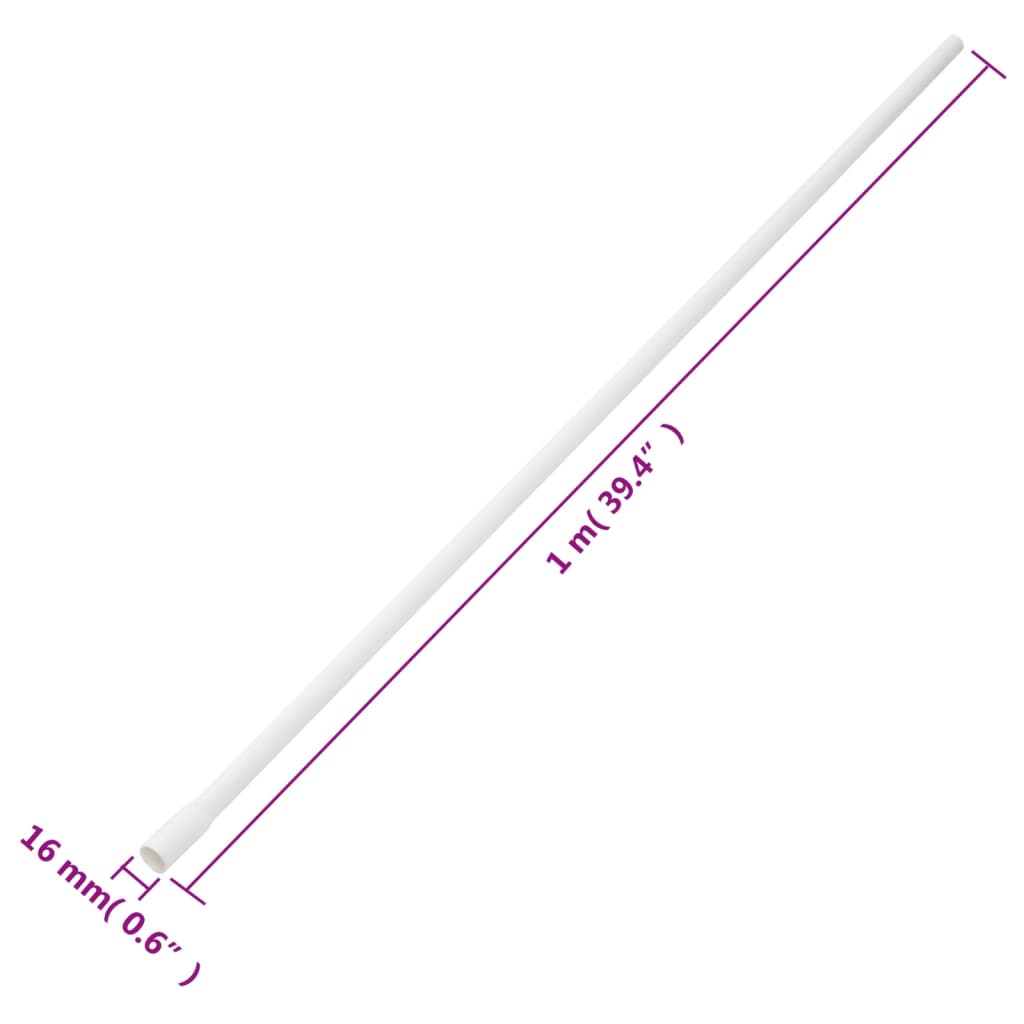 kabelkanaler Ø16 mm 10 m PVC