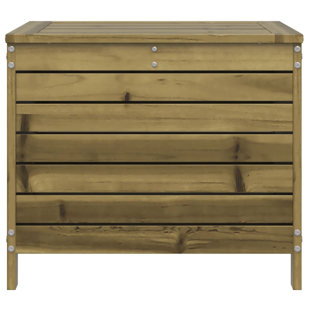 haveskammel 62x63,5x53,5 cm imprægneret fyrretræ