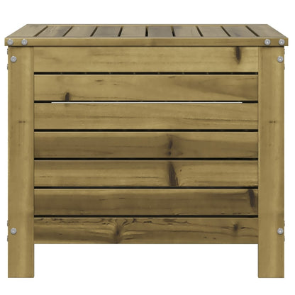 haveskammel 62x63,5x53,5 cm imprægneret fyrretræ