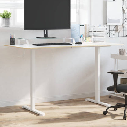 Gestell für Stehpult (94-135)x60x(70-114) cm Stahl weiß