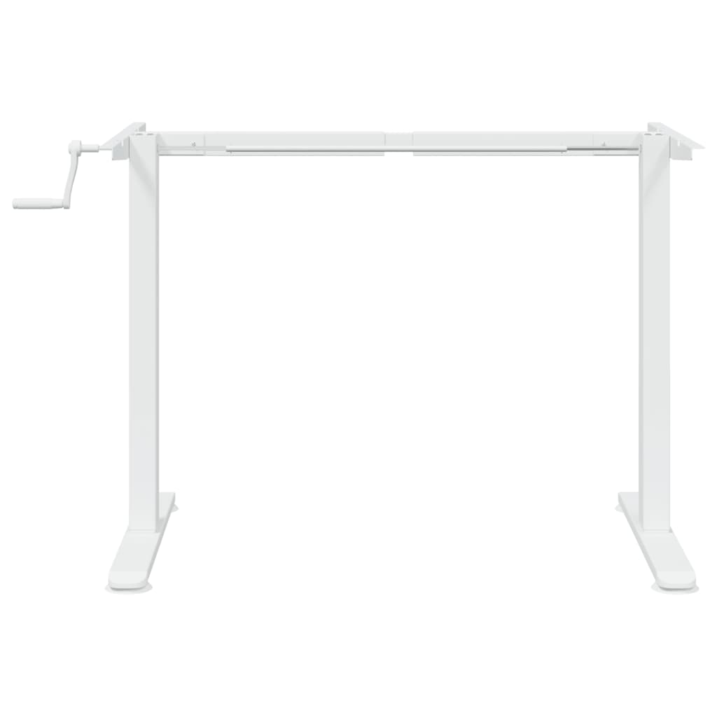 Gestell für Stehpult (94-135)x60x(70-114) cm Stahl weiß