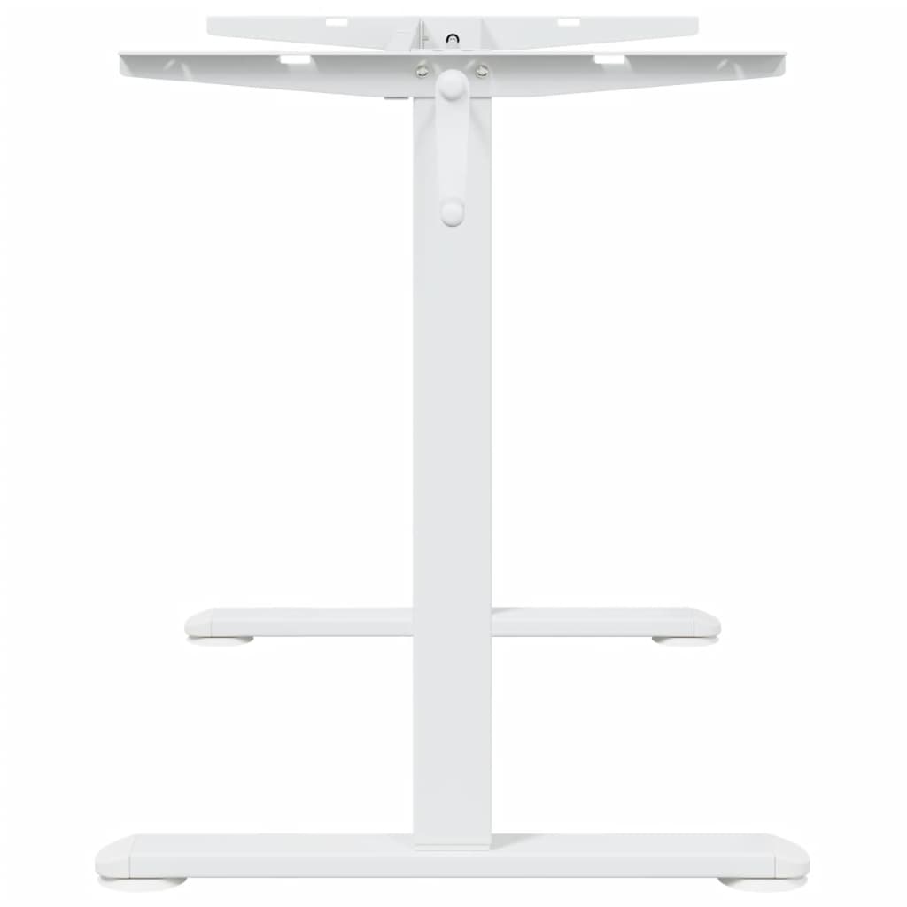 Gestell für Stehpult (94-135)x60x(70-114) cm Stahl weiß