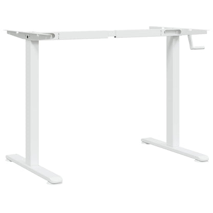 Gestell für Stehpult (94-135)x60x(70-114) cm Stahl weiß