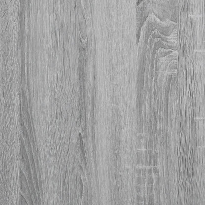arkivskab 60x32x77,5 cm konstrueret træ grå sonoma-eg