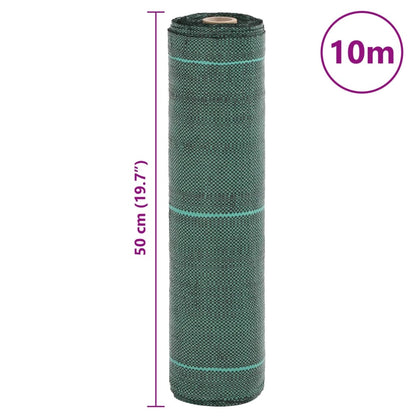 ukrudtsdug 0,5x10 m PP grøn