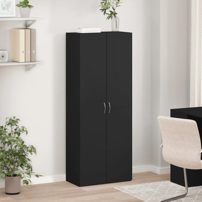 arkivskab 60x32x153 cm konstrueret træ hvid