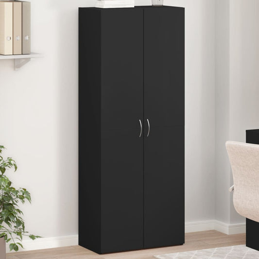 arkivskab 60x32x153 cm konstrueret træ hvid