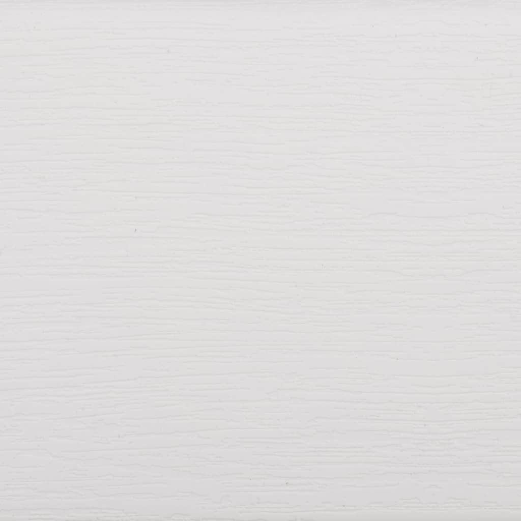 havebænk 110x52x71 cm polypropylen hvid