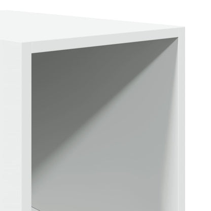 klædeskab 30x50x200 cm konstrueret træ hvid