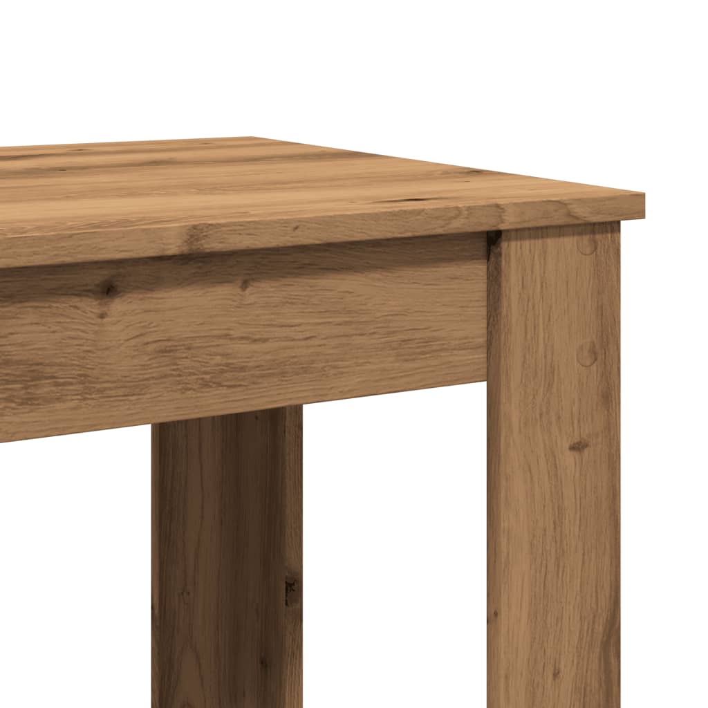 barbord 102x50x103,5 cm konstrueret træ gammelt trælook