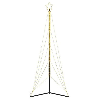 LED-juletræ 525 LED'er 302 cm varmt hvidt lys