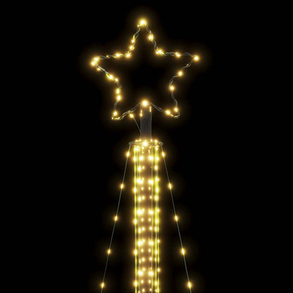 LED-juletræ 525 LED'er 302 cm varmt hvidt lys