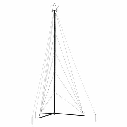 LED-juletræ 615 LED'er 404,5 cm varmt hvidt lys