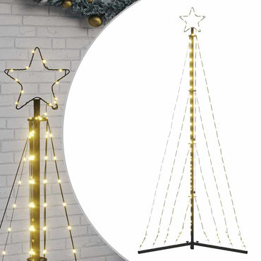 LED-juletræ 339 LED'er 187 cm varmt hvidt lys