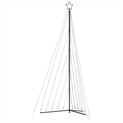 LED-juletræ 570 LED'er 399 cm varmt hvidt lys