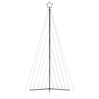 LED-juletræ 570 LED'er 399 cm varmt hvidt lys