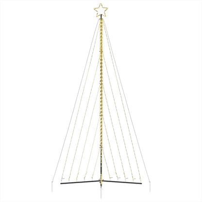 LED-juletræ 570 LED'er 399 cm varmt hvidt lys