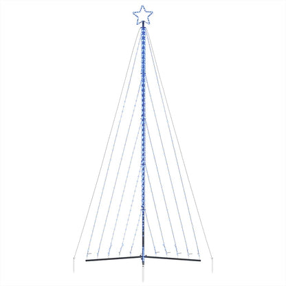 LED-juletræ 570 LED'er 399 cm blåt lys