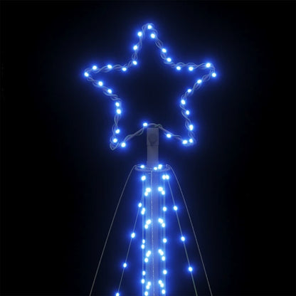 LED-juletræ 570 LED'er 399 cm blåt lys