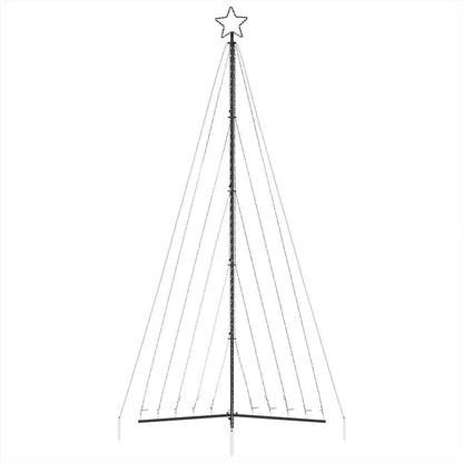 LED-juletræ 570 LED'er 399 cm flerfarvet lys