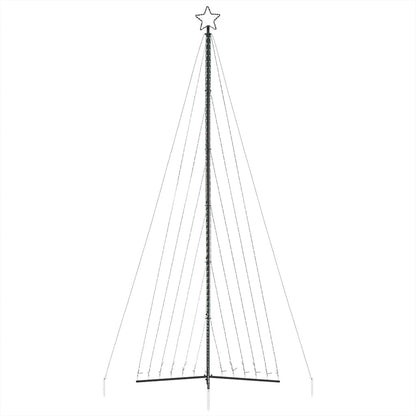 LED-juletræ 789 LED'er 476 cm koldt hvidt lys