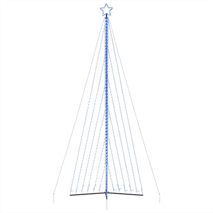 LED-juletræ 789 LED'er 476 cm blåt lys