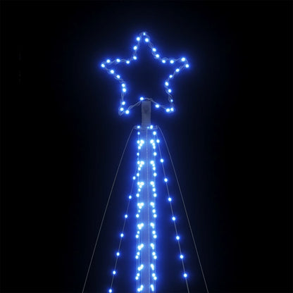 LED-juletræ 789 LED'er 476 cm blåt lys