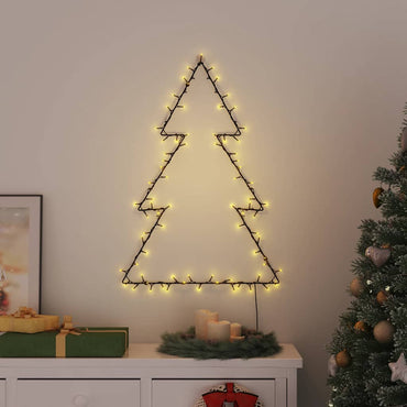Julbelysning Julgranssilhuett 115 LED-lampor varmvita