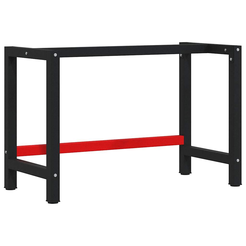 Werkbank 140x60x81,5 cm massive Eiche rechteckig dunkelbraun