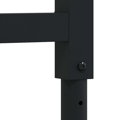 arbejdsbænk 80x60x(71,5-98) cm massivt egetræ