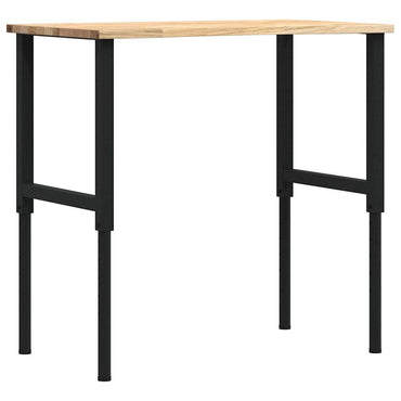 Werkbank 100x60x(71,5-98) cm massive Eiche
