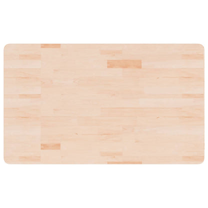 Werkbank 100x60x(71,5-98) cm massive Eiche rechteckig