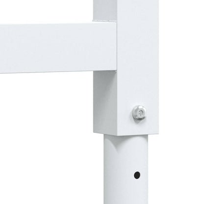 Werkbank 100x60x(71,5-98) cm massive Eiche rechteckig