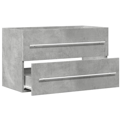 underskab til håndvask 80x38,5x48 cm konstrueret træ kunsttræ