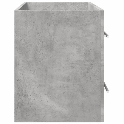 underskab til håndvask 80x38,5x48 cm konstrueret træ kunsttræ